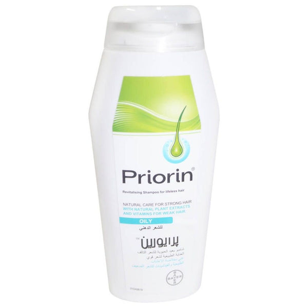Priorin Revitalizing Shampoo with Plant Extracts & Vitamins for Oily Hair, 200ml