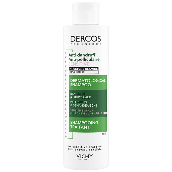 Vichy Dercos Anti-Dandruff Shampoo for Sensitive Scalp, 200ml