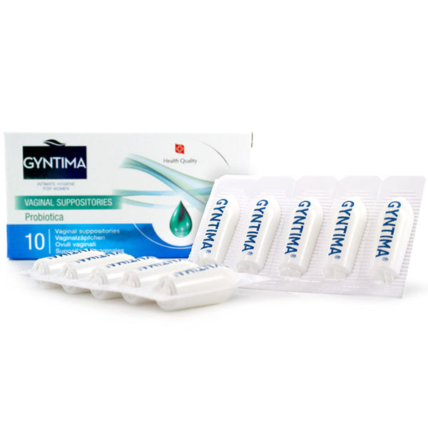 Gyntima Vaginal 10 Suppositories
