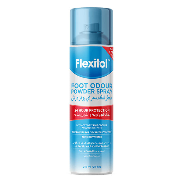 Flexitol Foot Odour Powder Spray, 210ml