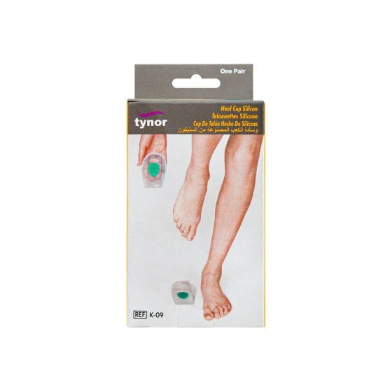 Tynor Heel Cup Silicon Large Pair  K- 09