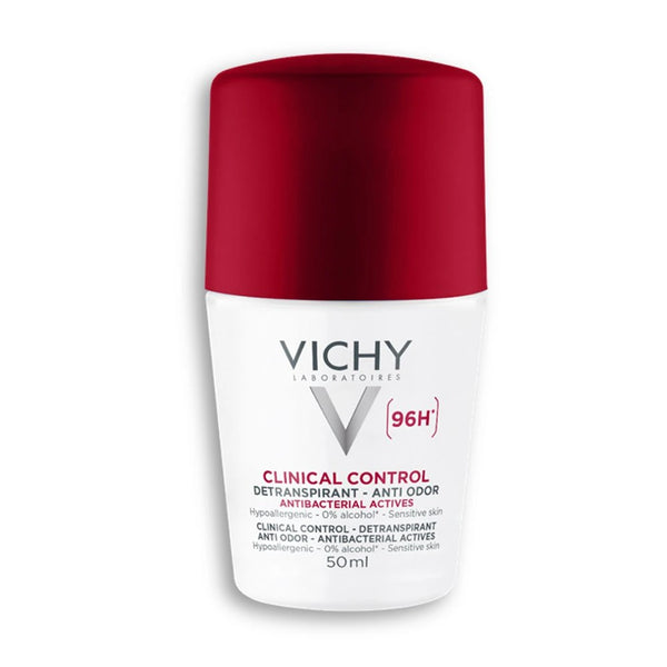 Vichy 96 Hour Clinical Control Deodorant for Women, 50ml