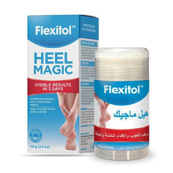 Flexitol Heel Magic Cream for Rough, Dry & Cracked Heels, 70g