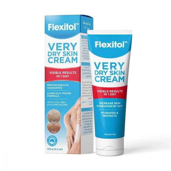 Flexitol Body Cream with Urea & Dimethicone for Very Dry Skin, 125g