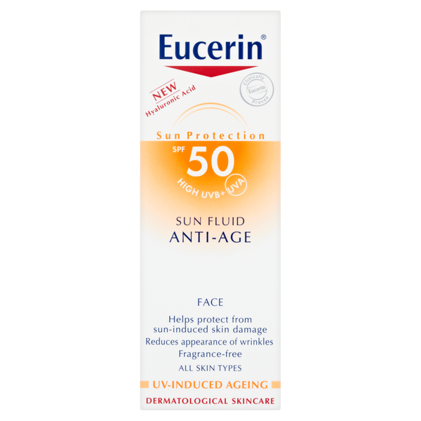 Eucerin Anti-Aging Sunscreen for All Skin Types SPF50, 50ml