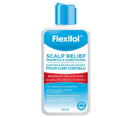 Flexitol Scalp Relief 2in1 Shampoo & Conditioner with Colloidal Oatmeal, 210ml
