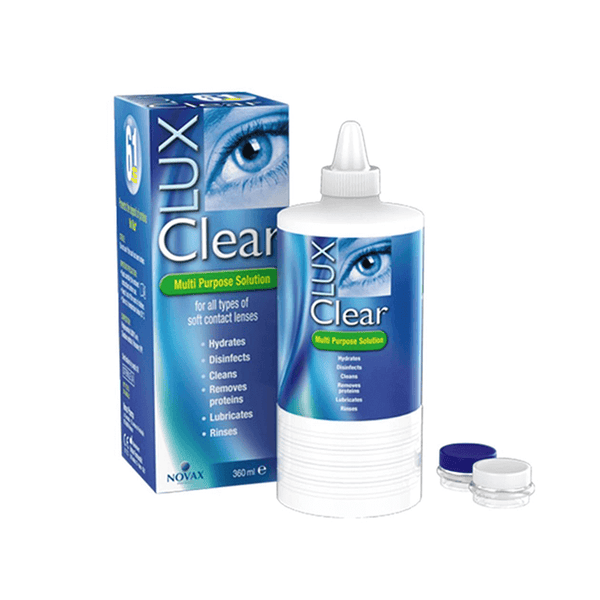 Lux Clear Solution For Contact Lenses 360 Ml