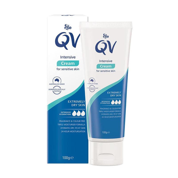 QV Intensive Body & Face Cream for Extremely Dry & Sensitive Skin, 100g