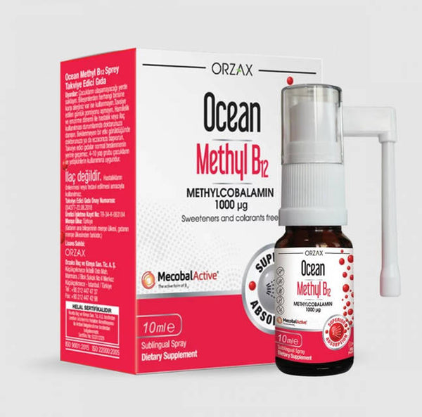 Orzax Ocean Methyl B12 Spray, 10ml