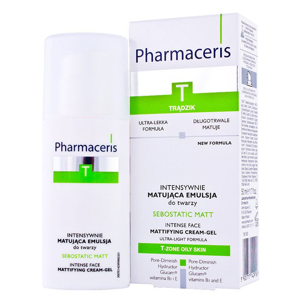 Pharmaceris T Sebostatic Matt Intensive Mattifying Face Emulsion, 50ml