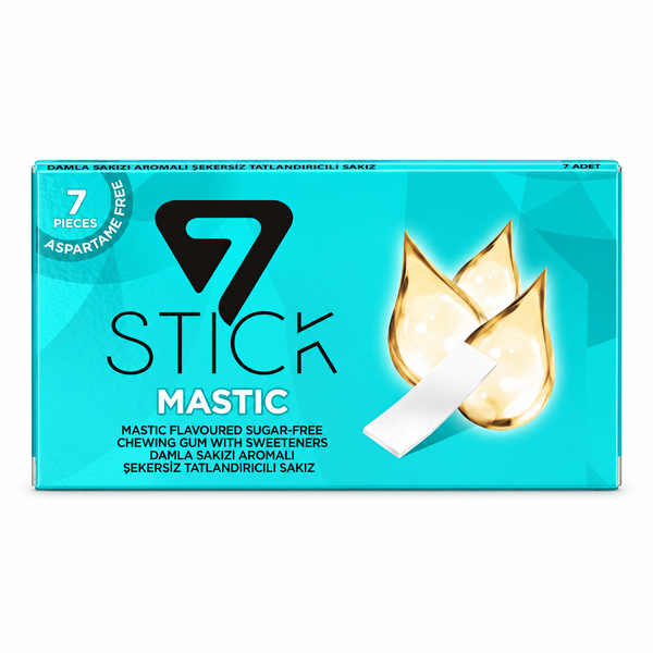 7 Stick Mastic Gum 7 Pieces