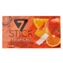 7 stick Tropical gum 7 pcs