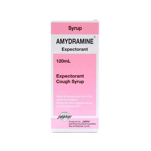 Amydramine Expectorant Cough Syrup, 120ml