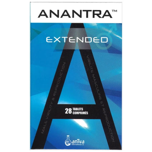 Anantra Extended Male Virility & Reproduction Support Supplement, 28 Tablets