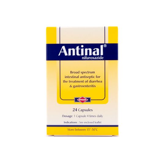 Antinal 200 mg 24 Capsules
