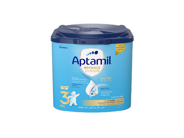 Aptamil Advance Junior 3 Next Generation Growing Up Formula, 1-3 Years 400g