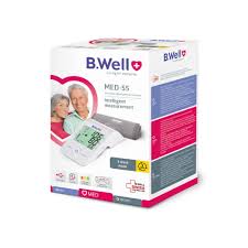 B.Well Digital Blood Pressure Monitor MED-55, 1 Pack