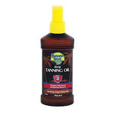 Banana Boat Deep Tanning Oil Spray with Carrot & Banana Extracts SPF2, 236ml