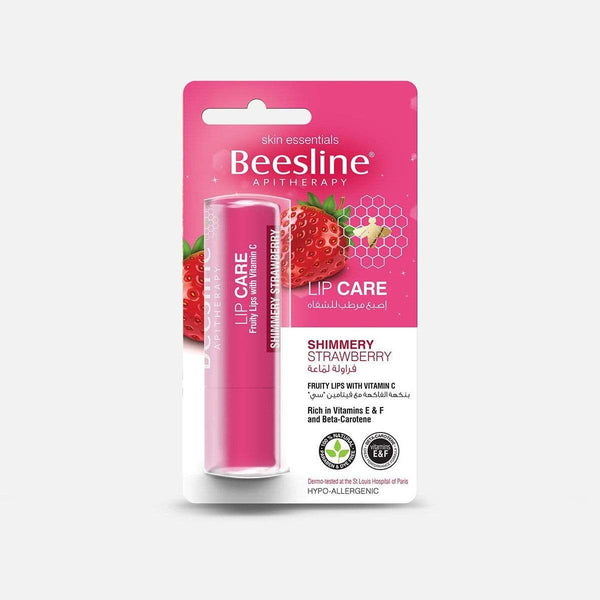 Beesline Shimmery Strawberry Lip Balm , 1 Piece