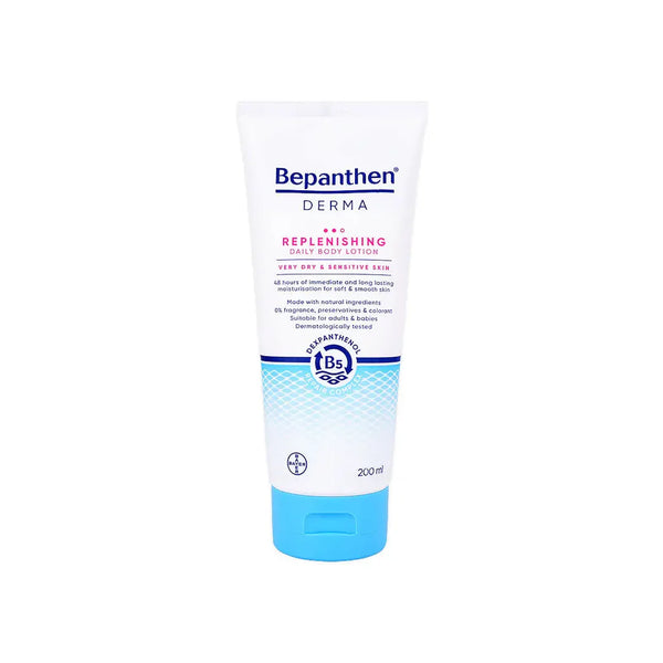 Bepanthen Derma Hypoallergenic Repairing & Replenishing Body Lotion, 200ml