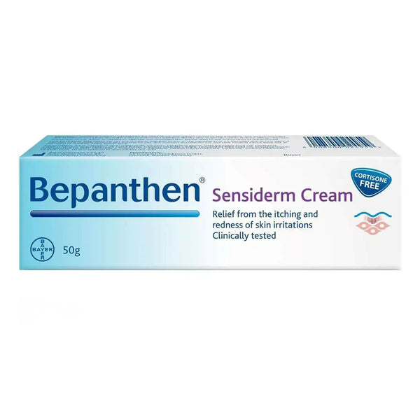 Bepanthen Sensiderm Cream for Skin Irritations, 50g