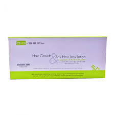 Bio-Seal Hair Growth & Anti-Hair Loss Lotion with Royal Jelly & Herbal Placenta, 12x10ml
