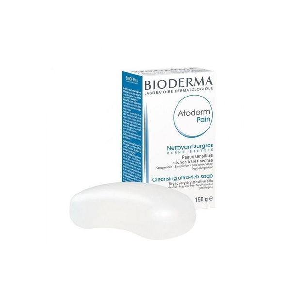 Bioderma Atoderm Hypoallergenic Soothing & Cleansing Soap Bar, 150g