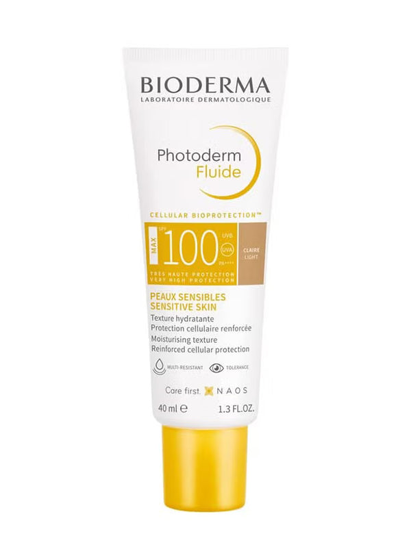 Bioderma Photoderm Fluide Clair Light Spf 100 40mL