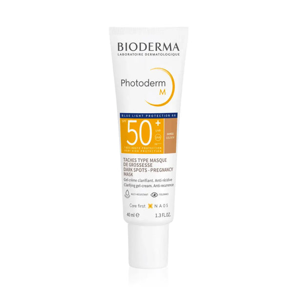 Bioderma Photoderm M Golden Blue Light 66 Cream SPF50+ for Sun Protection, 40ml
