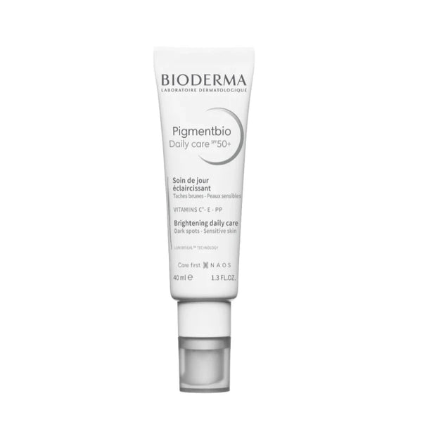 Bioderma Pigmentbio Brightening Daily Care Face Cream for Dark Spots & Sensitive Skin SPF50+, 40ml