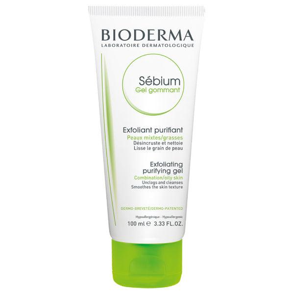 Bioderma Sebium Hypoallergenic Exfoliating & Purifying Facial Gel, 100ml