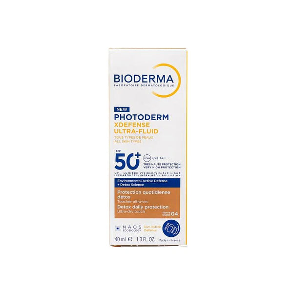 Bioderma photoderm Xdefence ultra-fluid spf 50 04 TeInte shade 40 ml