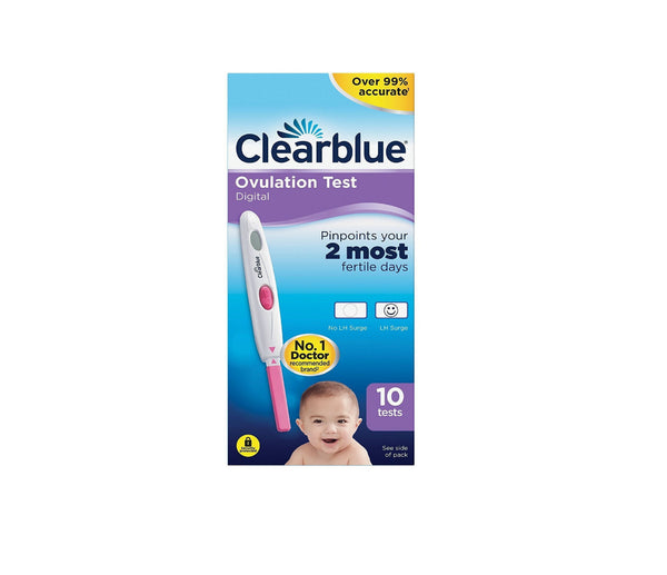 Clear Blue Digital Ovulation Test 10 اختبارات