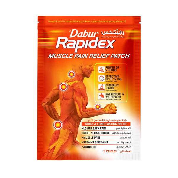 Dabur Rapidex Muscle pain relief patch