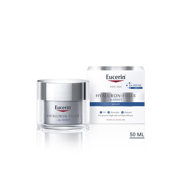 Eucerin Anti-Aging Hyaluron Filler Night Cream, 50ml