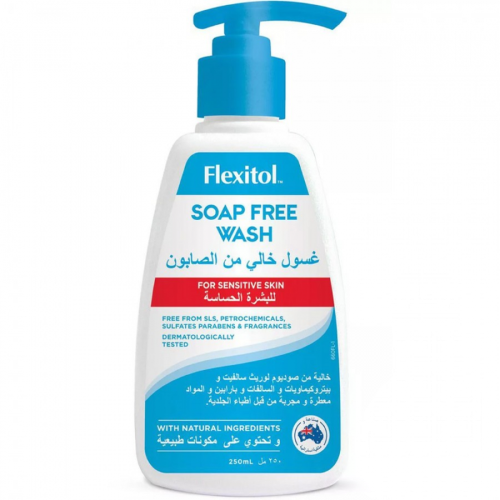 Flexitol Soap Free Wash for Sensitive Skin, 250ml