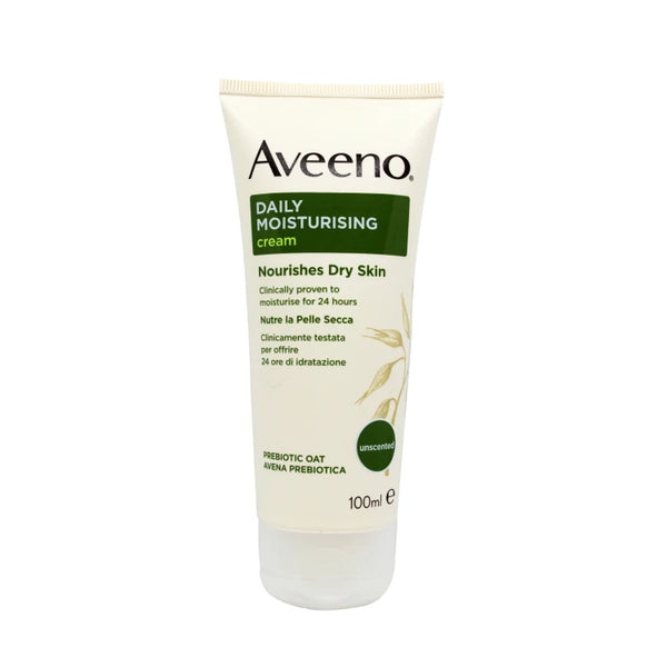Aveeno Daily Moisturizing Cream with Colloidal Oatmeal for Dry Skin, 100ml