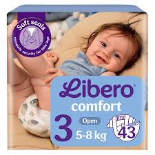 Libero comfort no 3 43 pcs