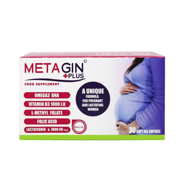 Metagin plus 30 soft gel capsules