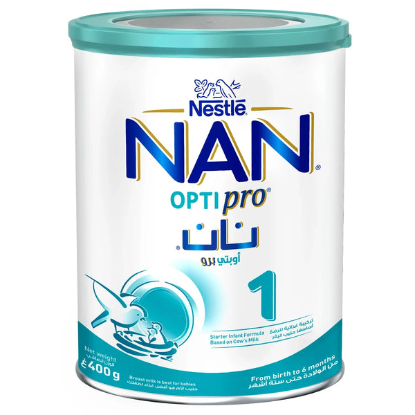 Nestle Nan Optipro Follow-Up Formula, Stage 1, 0-6 Months, 400g