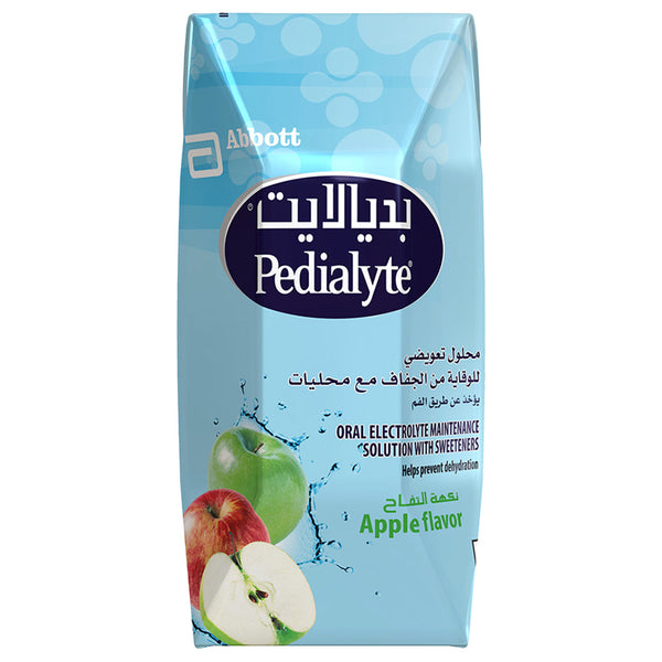 Pedialyte Apple Oral Electrolyte Solution Tera Pack, 200ml