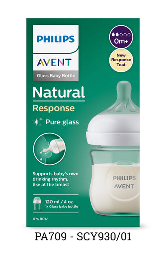 Philips Avent Natural Glass Bottle, 120ml