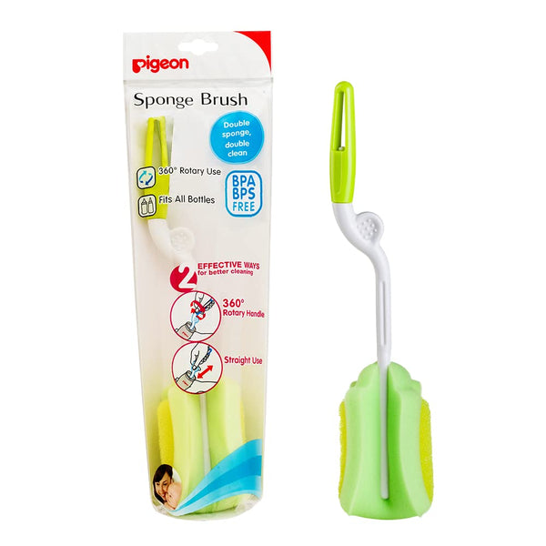 Pigeon 2 Way Sponge Bottle Brush 1 pc