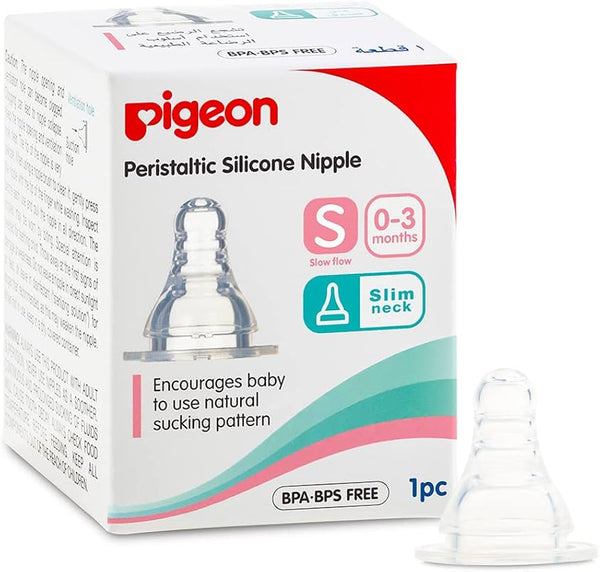 Pigeon Flexible S Type Nipple - Large, 1 Piece