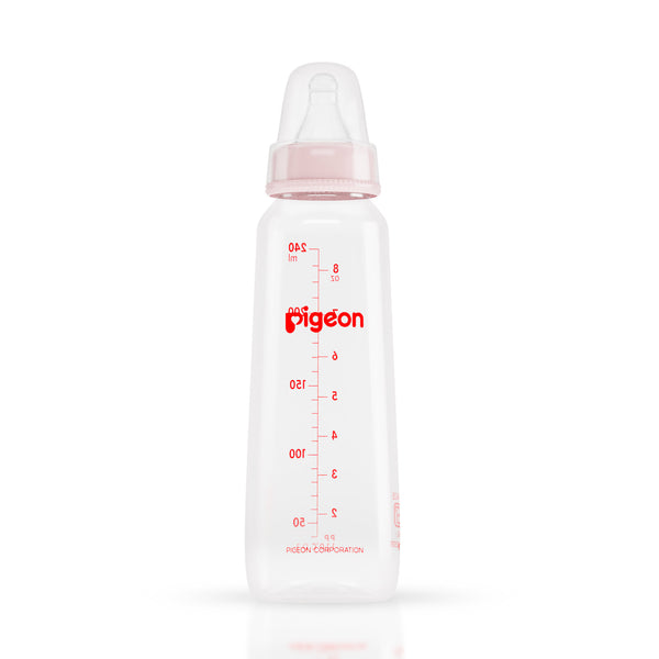 Pigeon Glass Nursing Bottle, 4-5 Months, 240ml