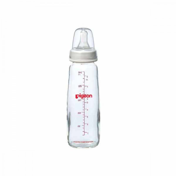 Pigeon Nurser Bottle with Handle Glass, 240ml