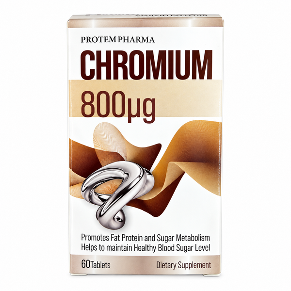 Protem Pharma Chromium 800 mg 60 tablets