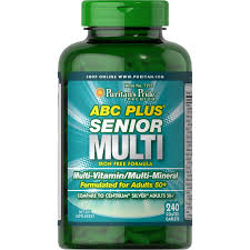 Puritans pride ABC Plus Senior Multi 120 tablets