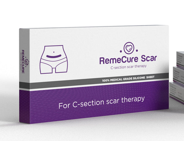 RemeCure Scar C-Section Scars Therapy 2 sheets