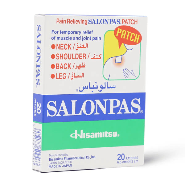 Salonpas Pain Relieving Patches, Small